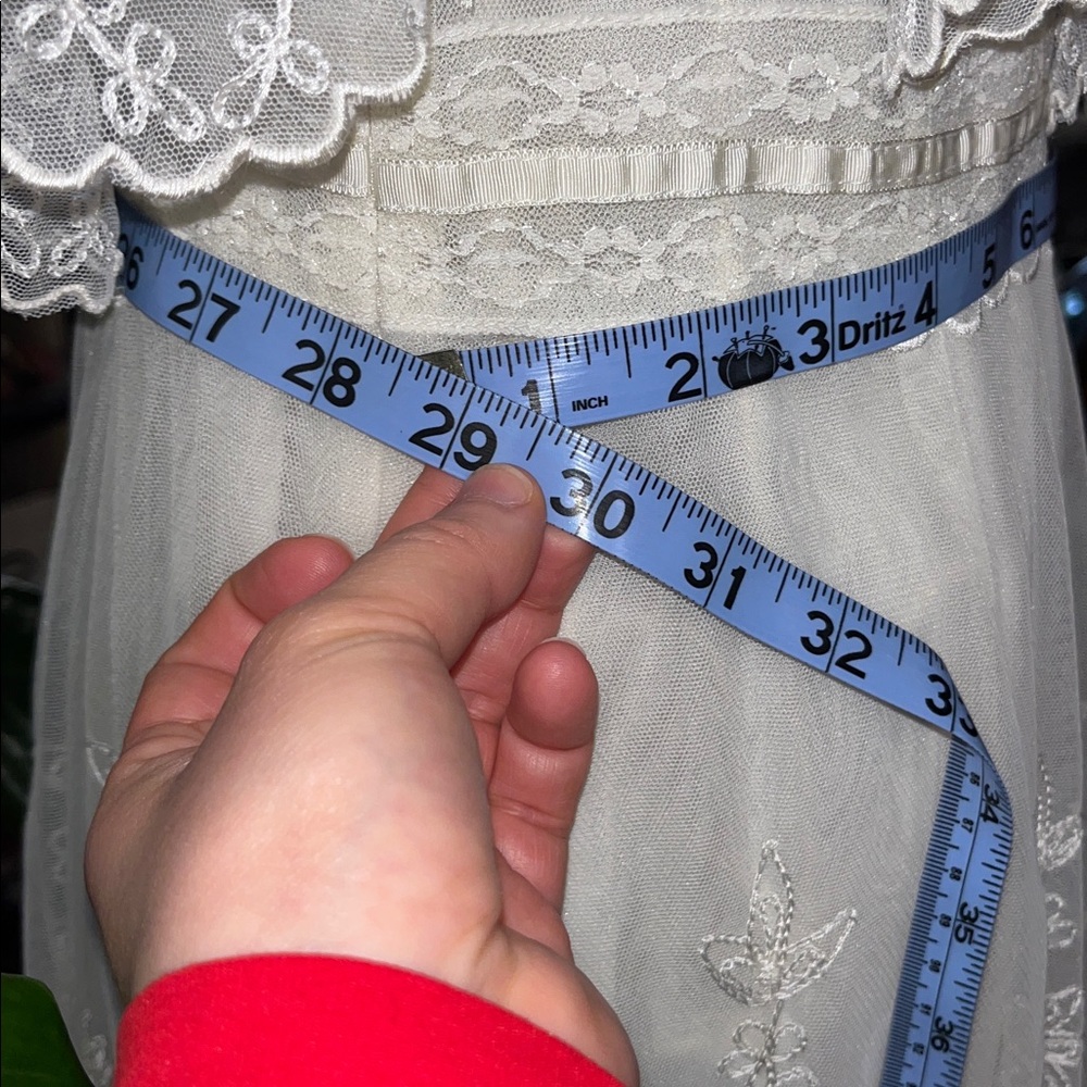 Nataya Bohemian Exquisite Ivory Dress - Picture 7 of 17